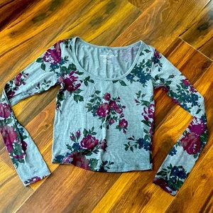 Floral crop top